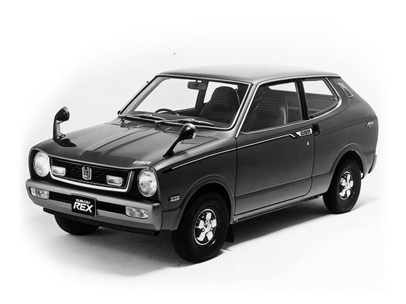 Subaru Rex (K21) 1 поколение, купе (07.1972 - 09.1973)